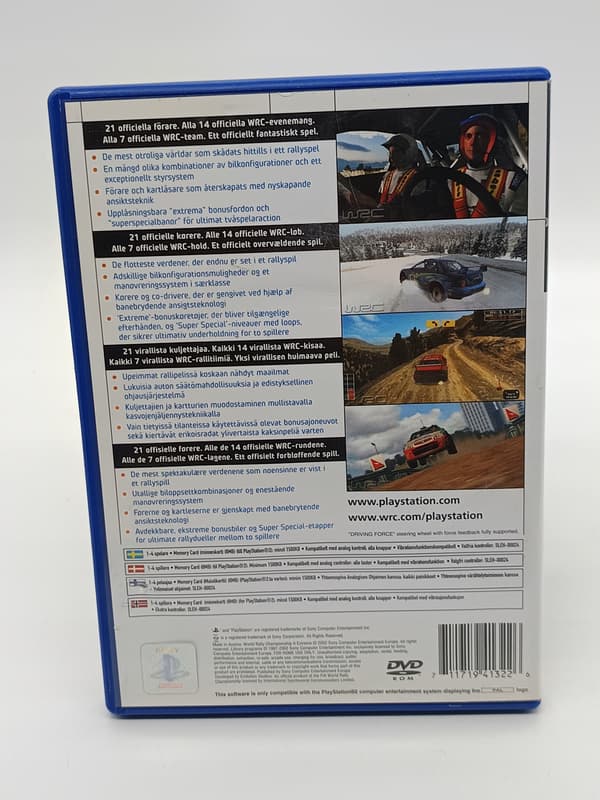 WRC II EXTREME for Sony PlayStation 2 (PS2)