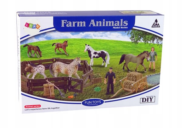 Animals Farm Horses figurines