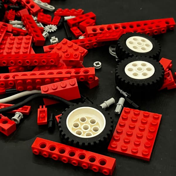 G 8044 LEGO Pneumatics Set without instructions (DESCRIPTION) (SECOND-HAND)