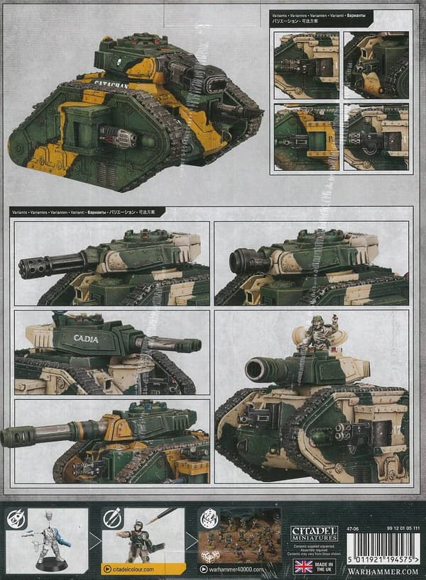 Warhammer 40 000 Leman Russ stridsvagn, Games Workshop