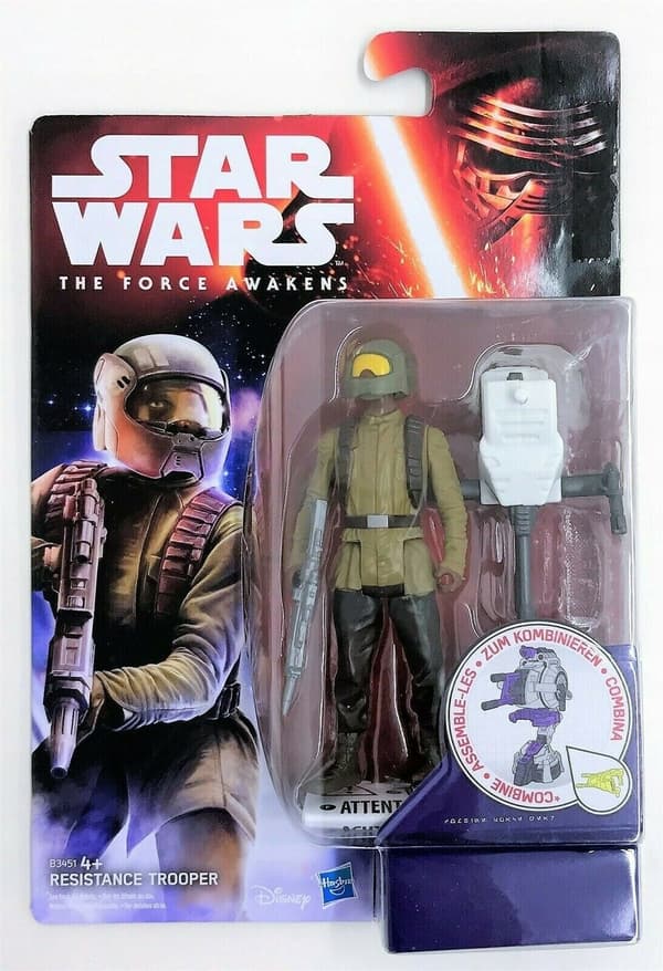 STAR WARS 10 CM FIGURINE: RESISTANCE TROOPER