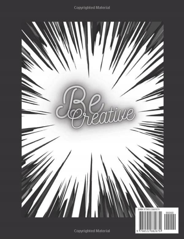 Blank Notebook and Sketchbook for Comics: A Perfect Gift for Adults and T