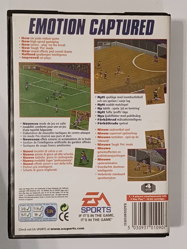 FIFA 97, Sega Mega Drive
