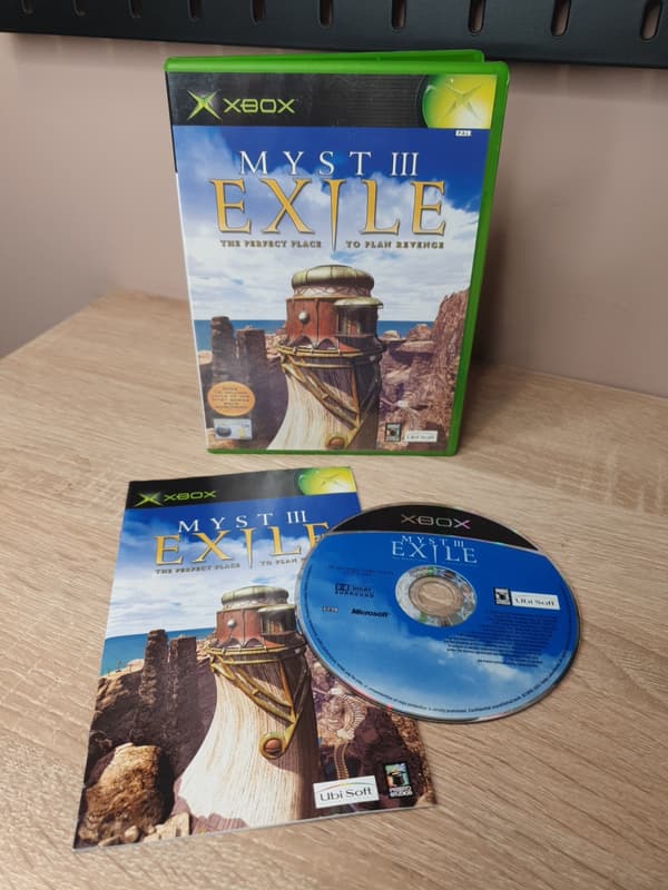 Myst III: Exile – PC and Xbox boxed edition