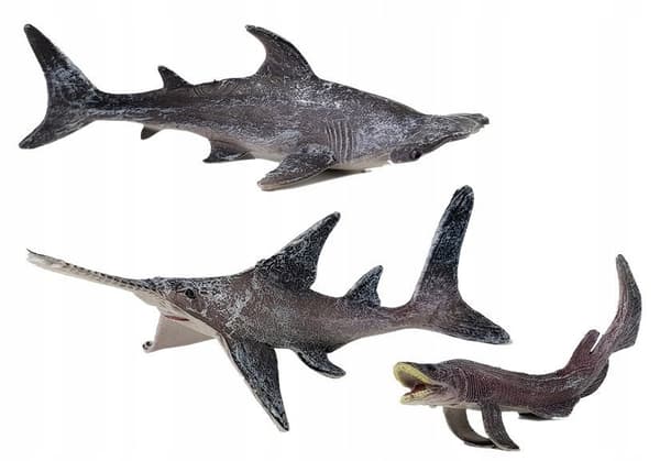 SET OF OCEANIC MARINE ANIMAL FIGURINES – MOVABLE EDUCATIONAL ELEMENTS