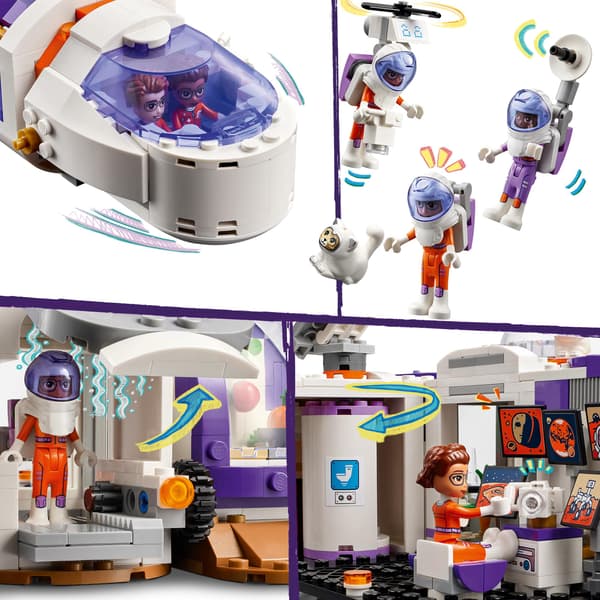 LEGO Friends 42605 Space Station and Rocket set