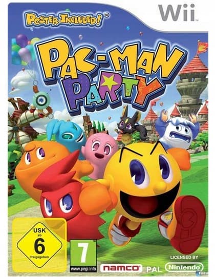 PAC-MAN PARTY PAC-MAN Wii FOR CHILDREN