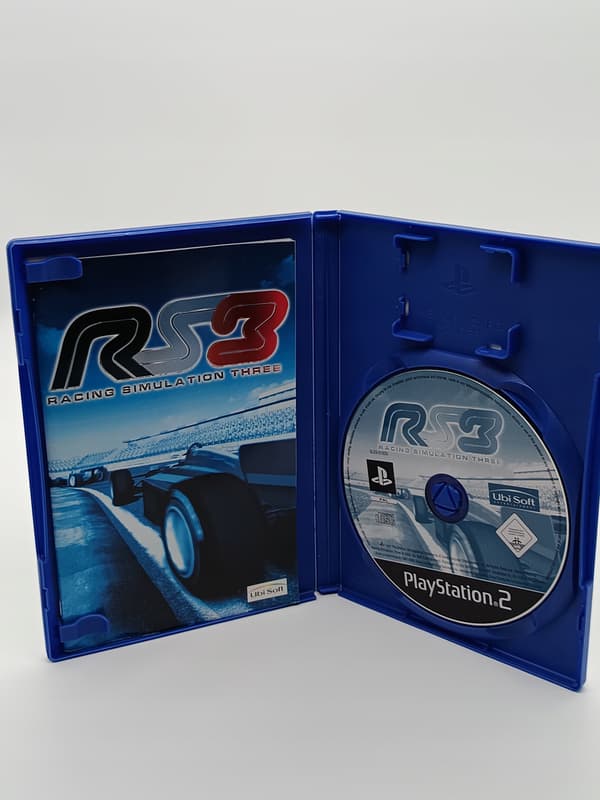 RS3 RACING SIMULATION 3 game for Sony PlayStation 2 (PS2)