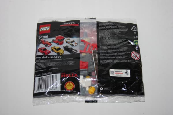 LEGO SHELL V-POWER polybag/Ferrari F1/original/PIT STOP CREW 30196