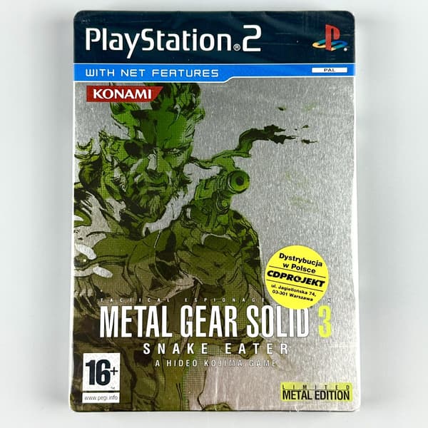 Metal Gear Solid 3: Snake Eater – Limited Edition | PLAYSTATION 2 | NEW