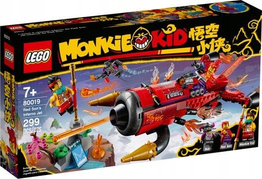 LEGO Monkie Kid 80019 RED SO’S HELLISH JET