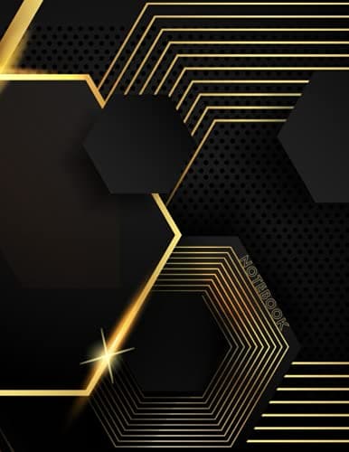 Black and Gold Notebook