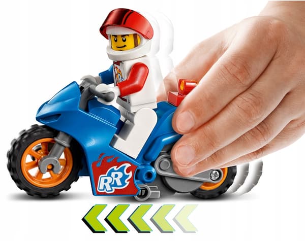 LEGO 60298 CITY ROCKET STUNT MOTORCYCLE