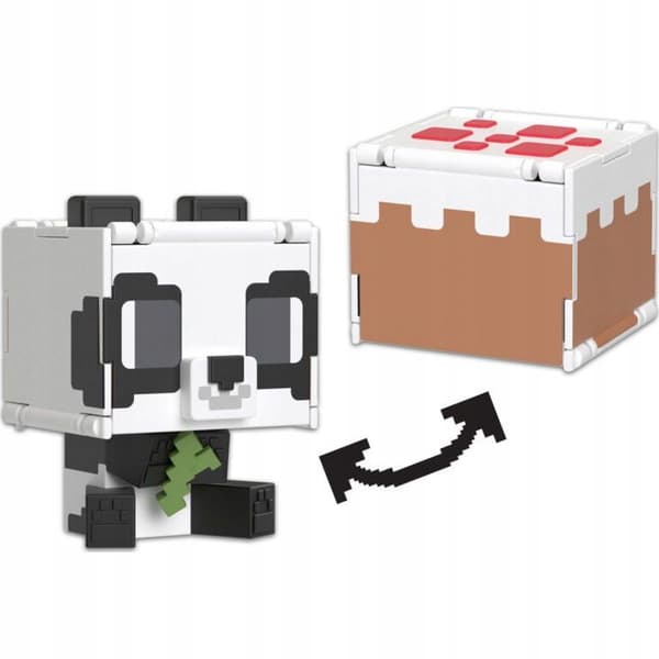 Minecraft Panda Action Figure with Transformation HTL48
