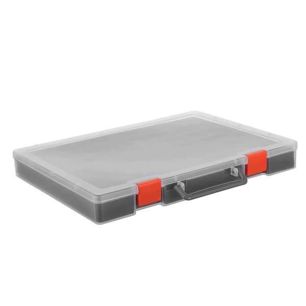 TRANSPARENT PLASTIC DISPLAY BOX FOR MODEL CARS WITH INSERTS