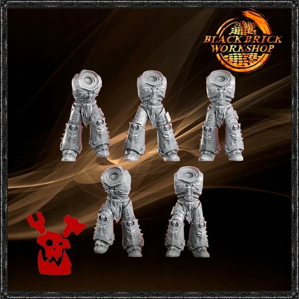 DakkaDakka Hunter Body Set – 32 mm Tabletop/DnD/GURPS