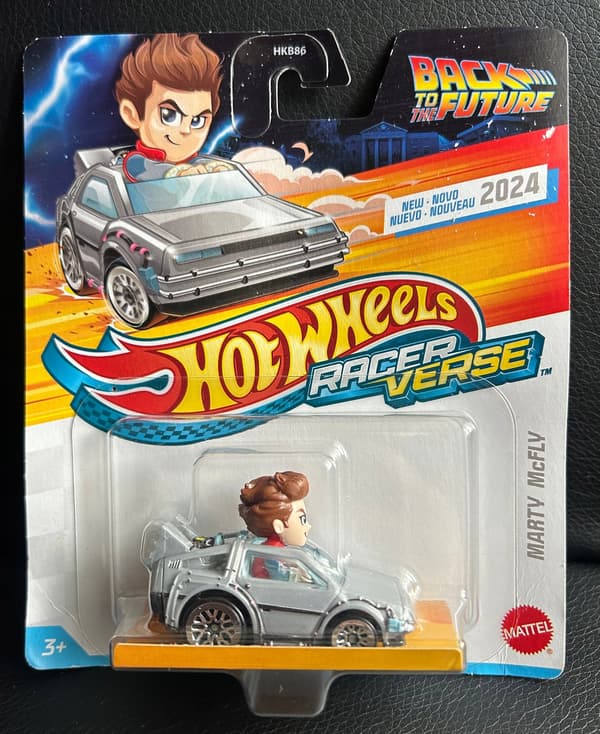 Hot Wheels Racer Verse: Back to the Future – Marty McFly