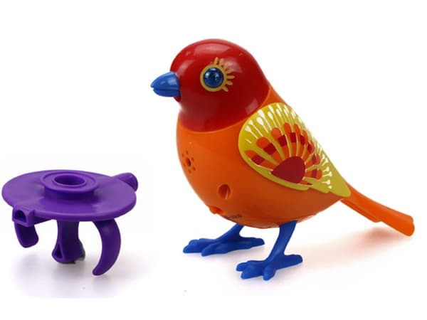DIGIBIRDS SINGING BIRD with glowing eyes