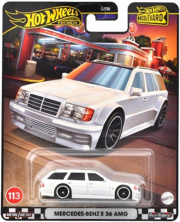 Hot Wheels Premium MERCEDES-BENZ E 36 AMG #113 BOULEVARD