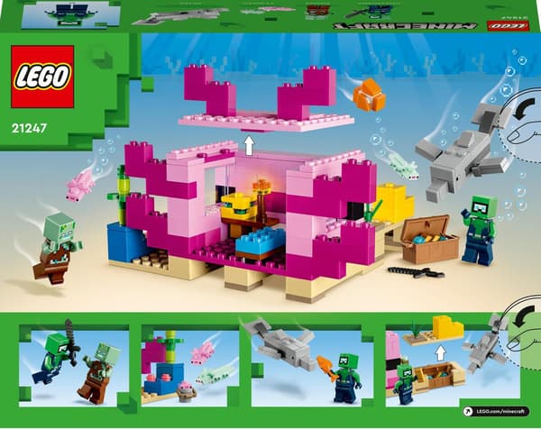 LEGO Minecraft 21247 Axolotl’s House