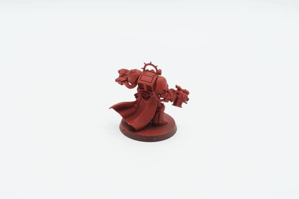 Warhammer 40k Space Marine Heroes Terminator Captain plastic figurine