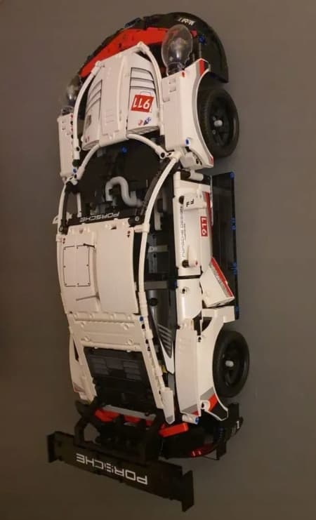LEGO Technic 42096 Porsche RSR Wall Mount