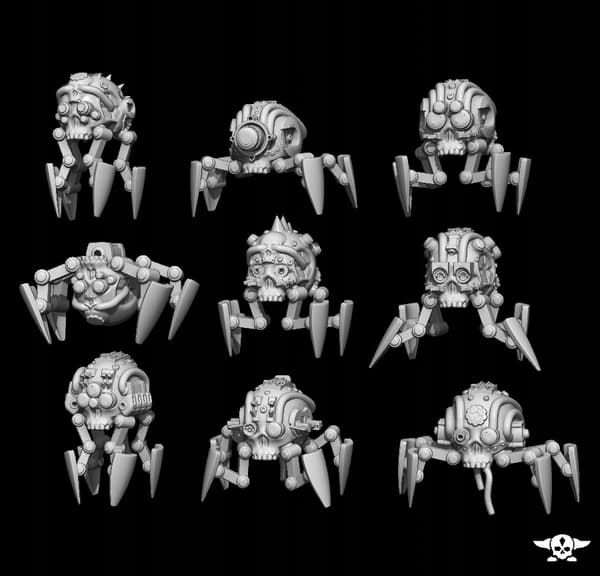 SERVO BOTS / SERVO HEADS 20 pcs. - Station Forge