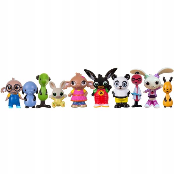 BING SULA FLOP COCO RABBIT LARGE SET OF 10 FIGURINES FIGURINES
