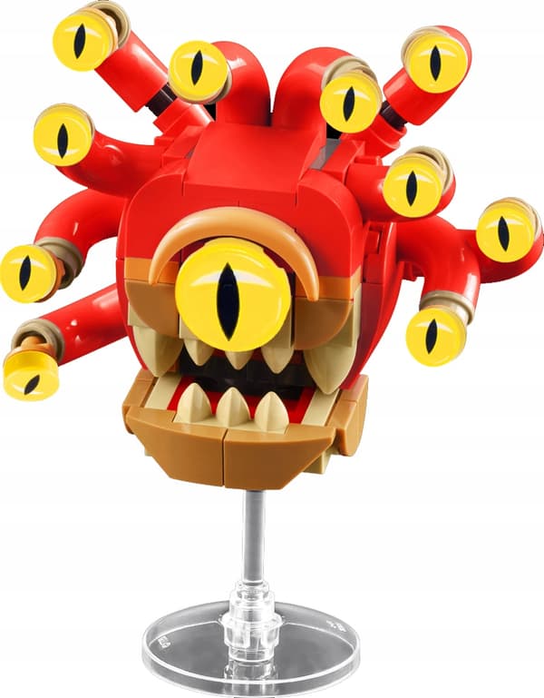 LEGO – minifigure, Beholder, Observer, red