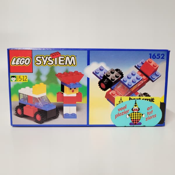 Lego 1652 System Basic Classic minifigures, MISB, 1994