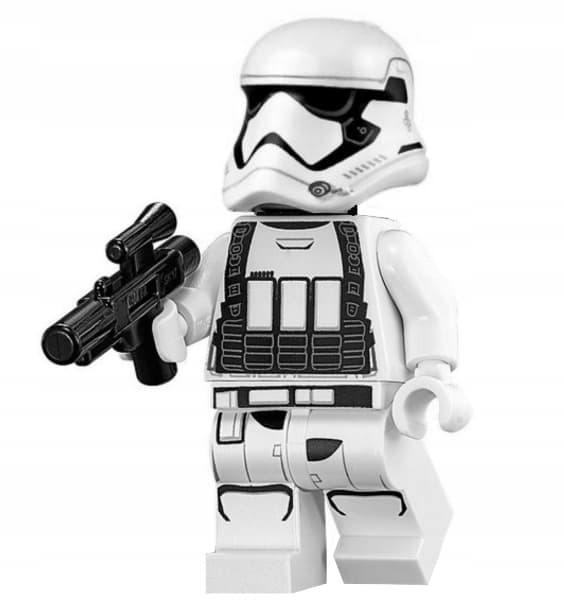 Lego Star Wars – First Order Heavy Assault Stormtrooper + blaster 75178 sw0842