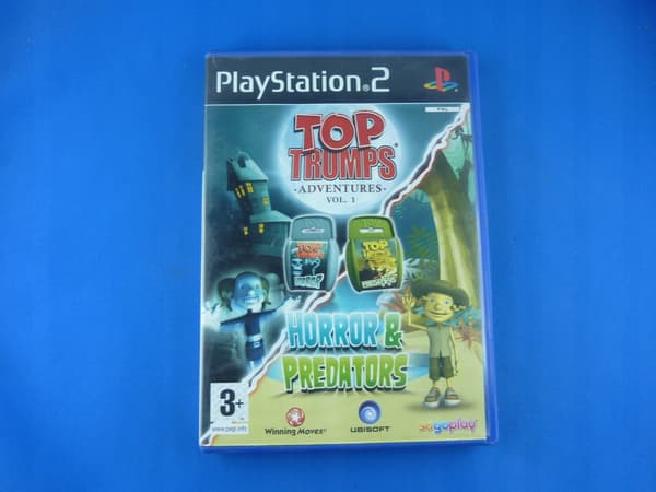 TOP TRUMPS Adventures Vol. 1 HORROR PREDATORS PS2