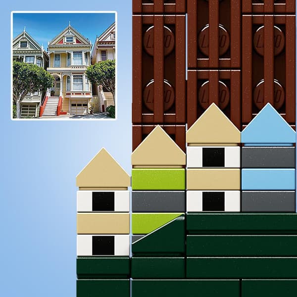 LEGO Architecture 21043 San Francisco (((( dented box ))))