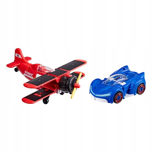 Sonic the Hedgehog x Transformers Wingtail and Blue Booster 13 action figures
