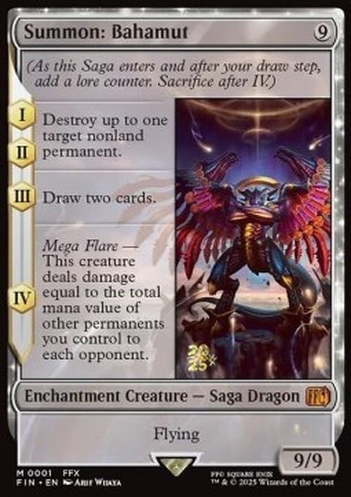 Magic: The Gathering Summon: Bahamut