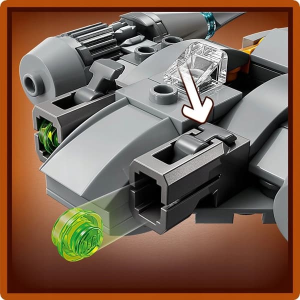 LEGO STAR WARS SET - 75363 - MANDALORIAN’S N-1 FIGHTER (MICROSCALE)