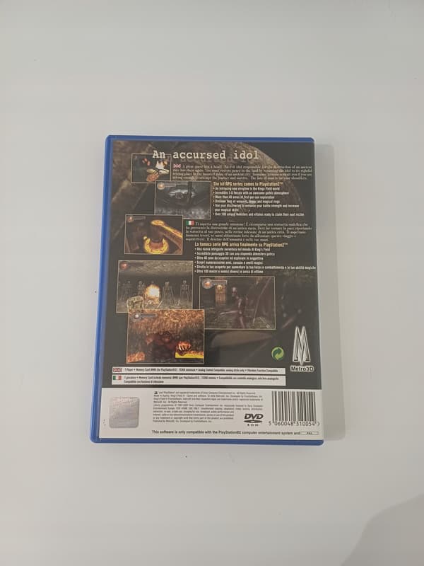 King's Field IV for PlayStation 2 (PS2) – boxed version