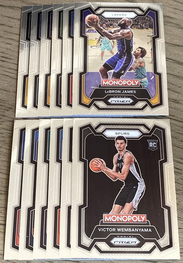 NBA Panini Prizm Monopoly 2024–25 Box