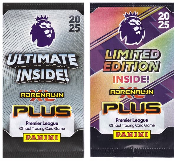 PREMIER LEAGUE PLUS 2025 SUPER PACK – 6 PACKETS + ULTIMATE CARD + LIMITED CARD