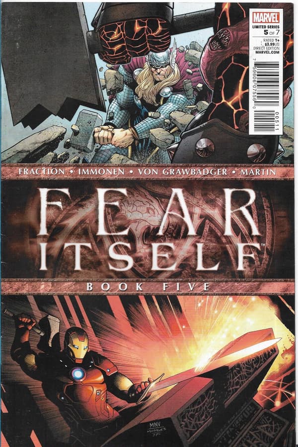 Marvel Fear Itself Comics 1–7/2011 (in English) – Complete Set! KEY