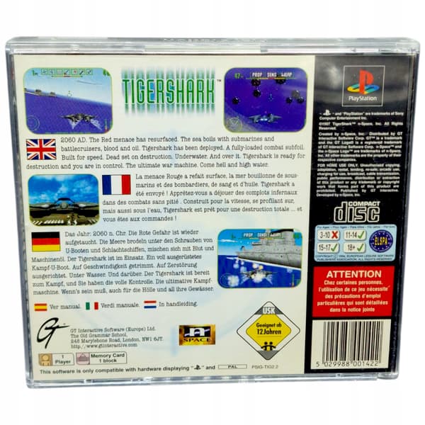Tigershark for Sony PlayStation (PSX PS1) #3