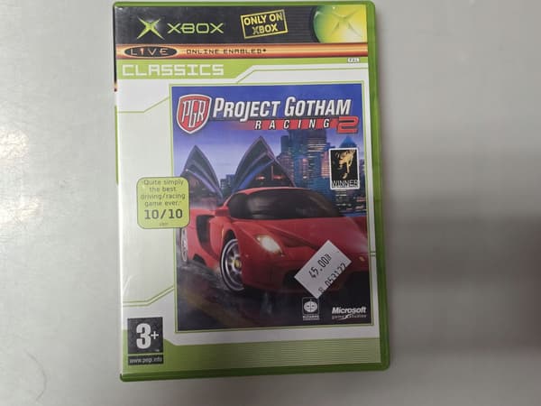 PROJECT GOTHAM RACING 2 XBOX CLASSIC
