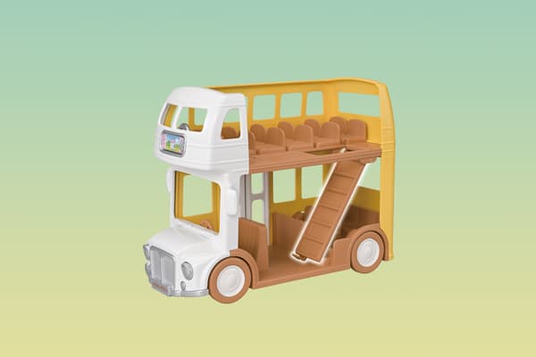 Double-decker nursery bus