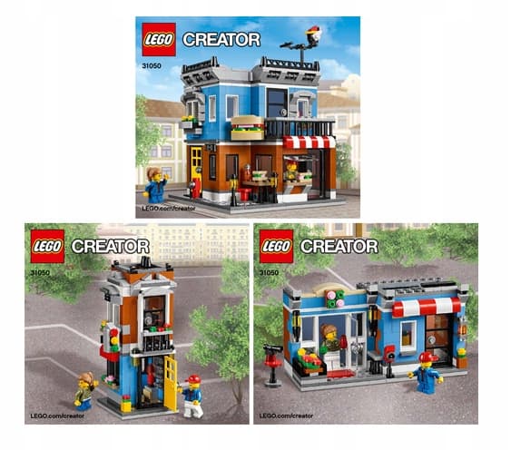 LEGO INSTRUCTIONS – Creator Corner Deli 31050, 2016