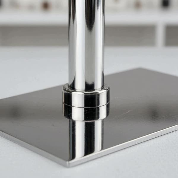 Silver A Action Figure Display Stand