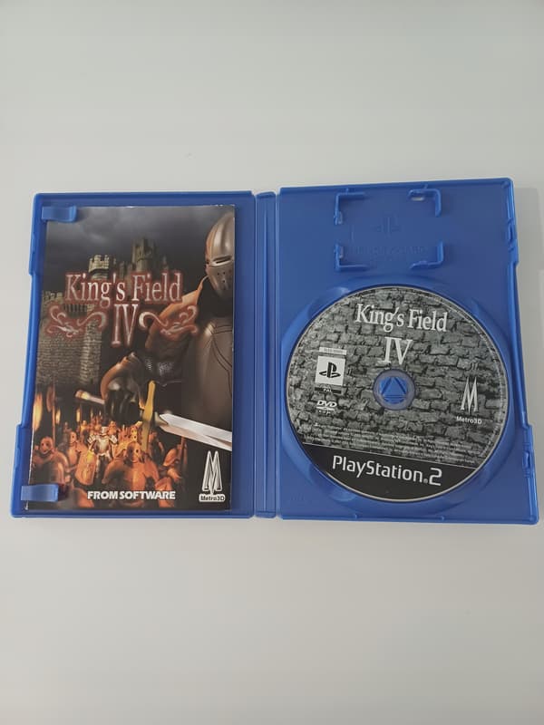 King's Field IV for PlayStation 2 (PS2) – boxed version
