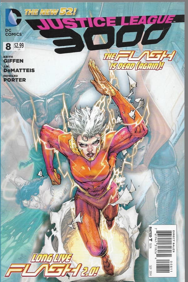 DC Justice League 3000 Comic Book 1–8/2014 (in English)