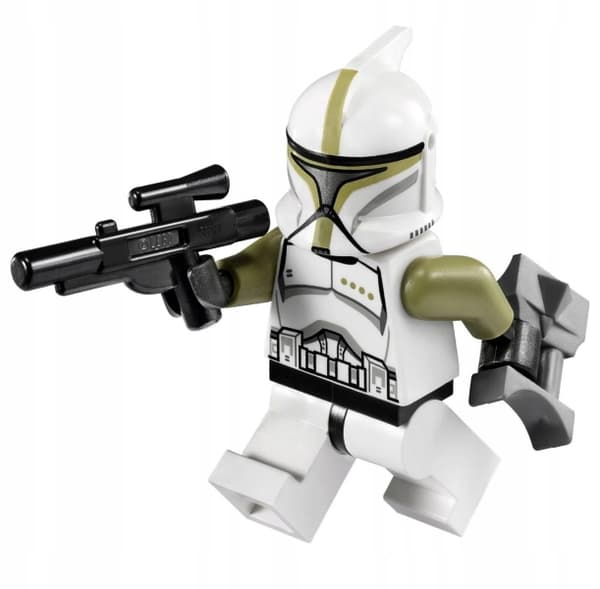 LEGO STAR WARS – Clone Trooper Sergeant (Phase 1) + blaster! 75000 sw0438