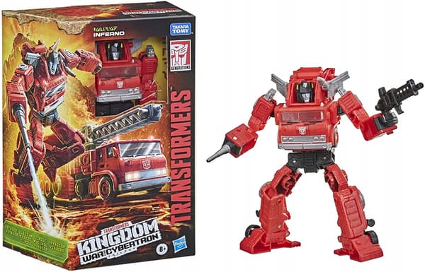 Transformers Voyager Inferno WFC-K19 Fire Engine