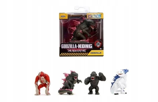 JADA Godzilla 6.5 cm metal figurines